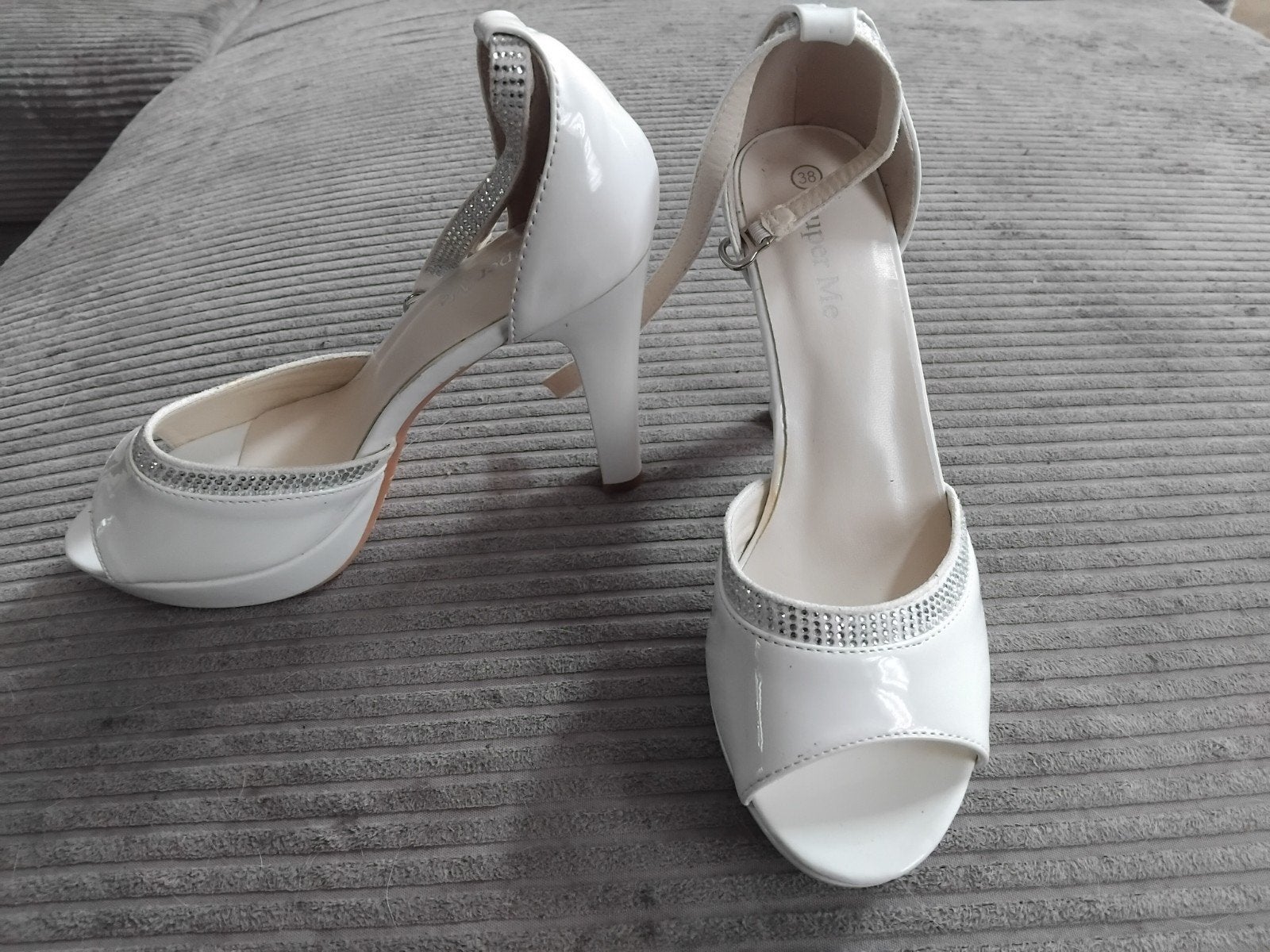 chaussure vernie, Enlèvement, Neuf, Blanc