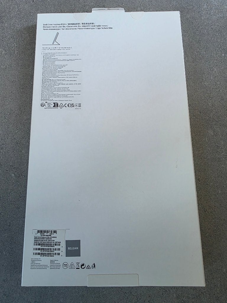 Samsung Keyboard Slim S9/S10 Ultra AZERTY – Nieuw, 13 inch of meer, Nieuw, Bescherming voor- en achterkant, Ophalen of Verzenden