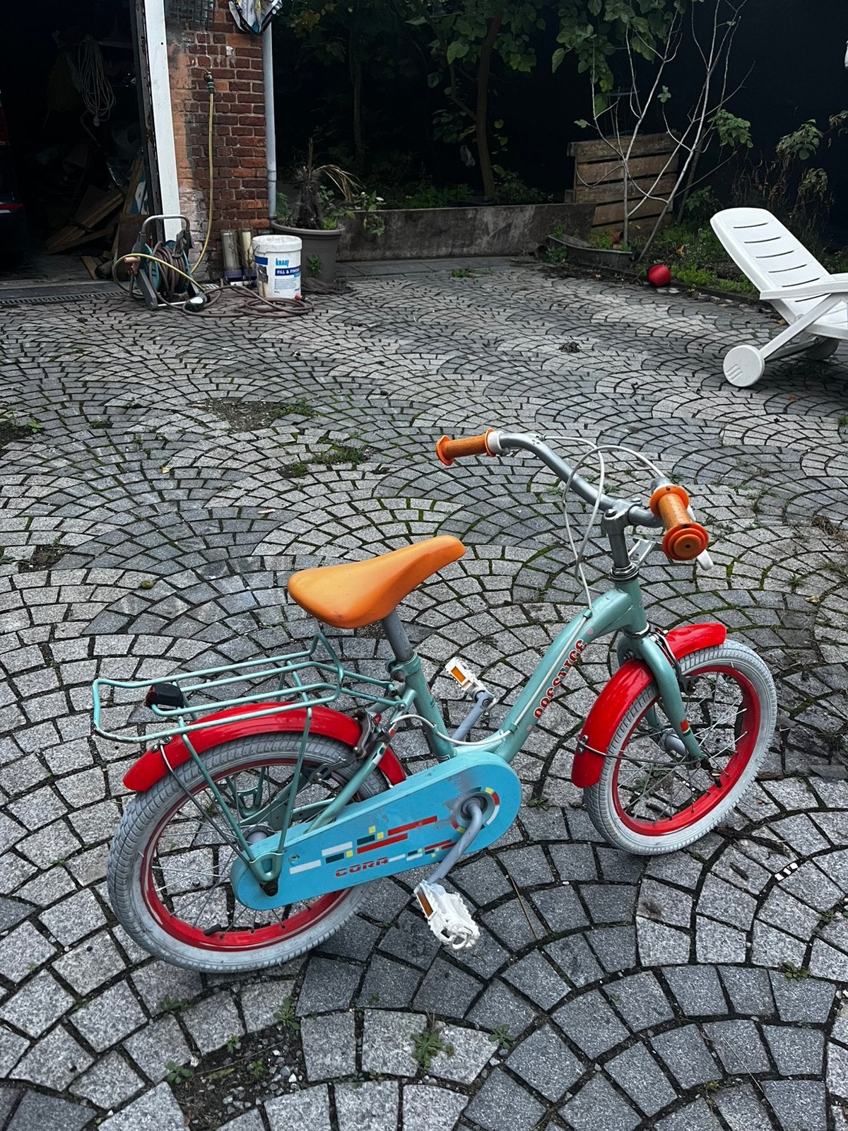 Kinder fiets meisje, Vélos & Vélomoteurs, Enlèvement, Comme neuf
