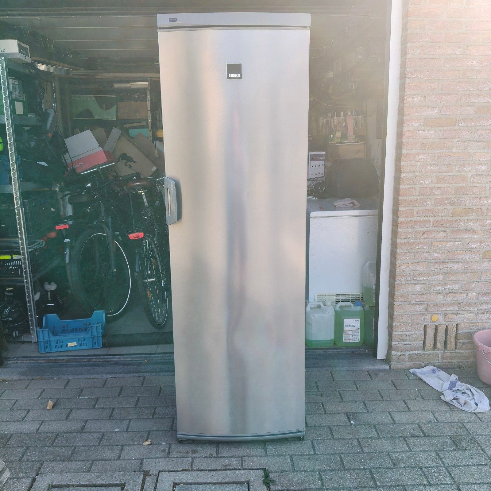 koelkast Zanussi 395 liter, Ophalen, 160 cm of meer, Zo goed als nieuw, Energieklasse A of zuiniger