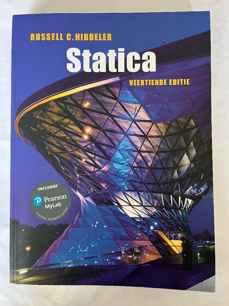 Boek Statica Hibbeler, Boeken, Ophalen of Verzenden