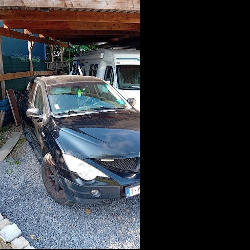ssangyong actyon sports pickup, Auto's, SsangYong, 4 deurs, Zwart, 4 cilinders, Zwart