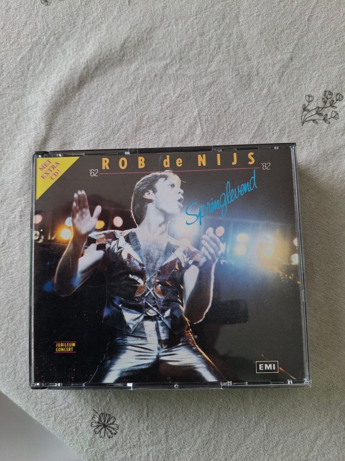 Dubbel cd rob de nijs springlevend, Cd's en Dvd's, Ophalen of Verzenden