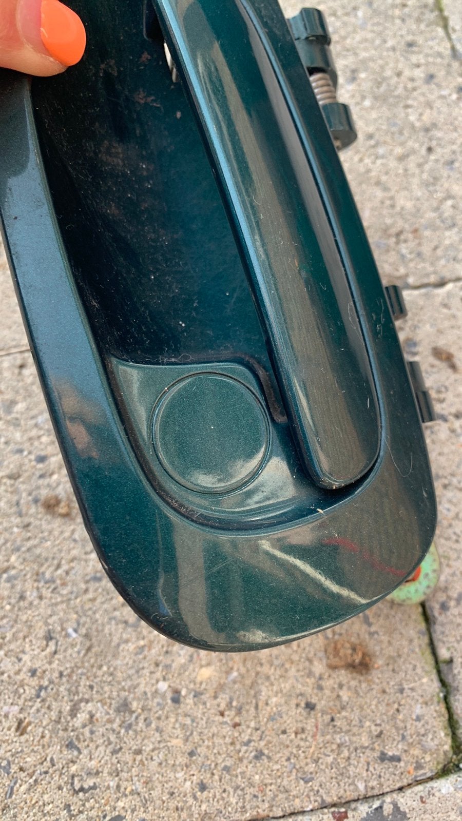 Poignée de porte droite MGF, Enlèvement ou Envoi, Droite, Utilisé, Porte