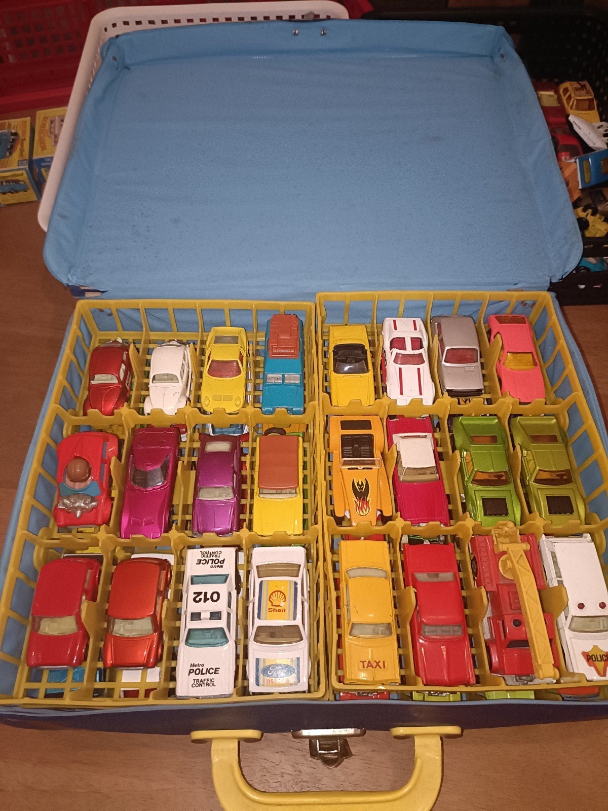 Carry Case complet + 48 Matchbox Superfast Series Lesney, Enlèvement ou Envoi
