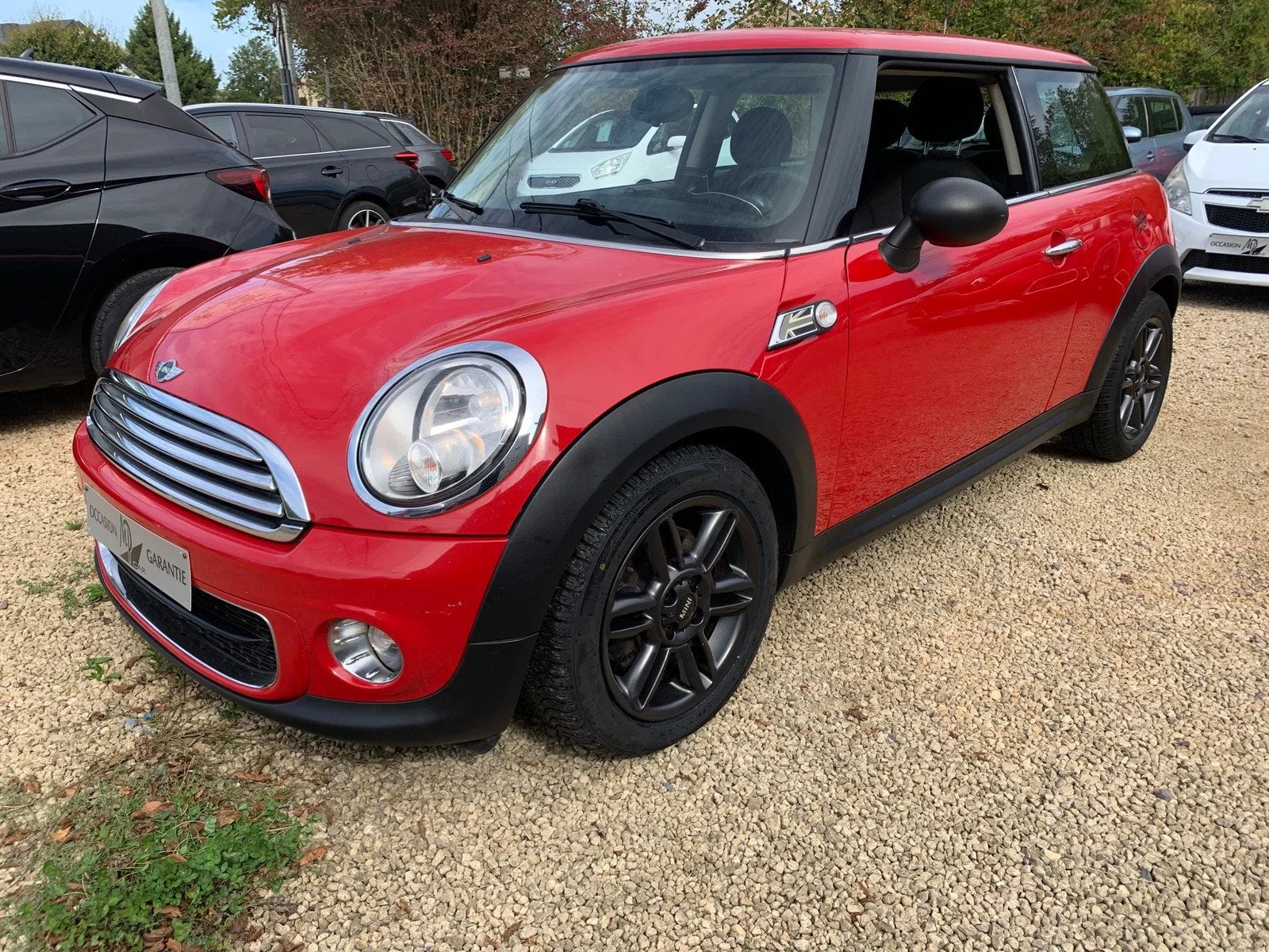 MINI One D..Superbe état..Garantie 1 an.. (bj 2012), Auto's, Stof, Gebruikt, Zwart, 4 cilinders