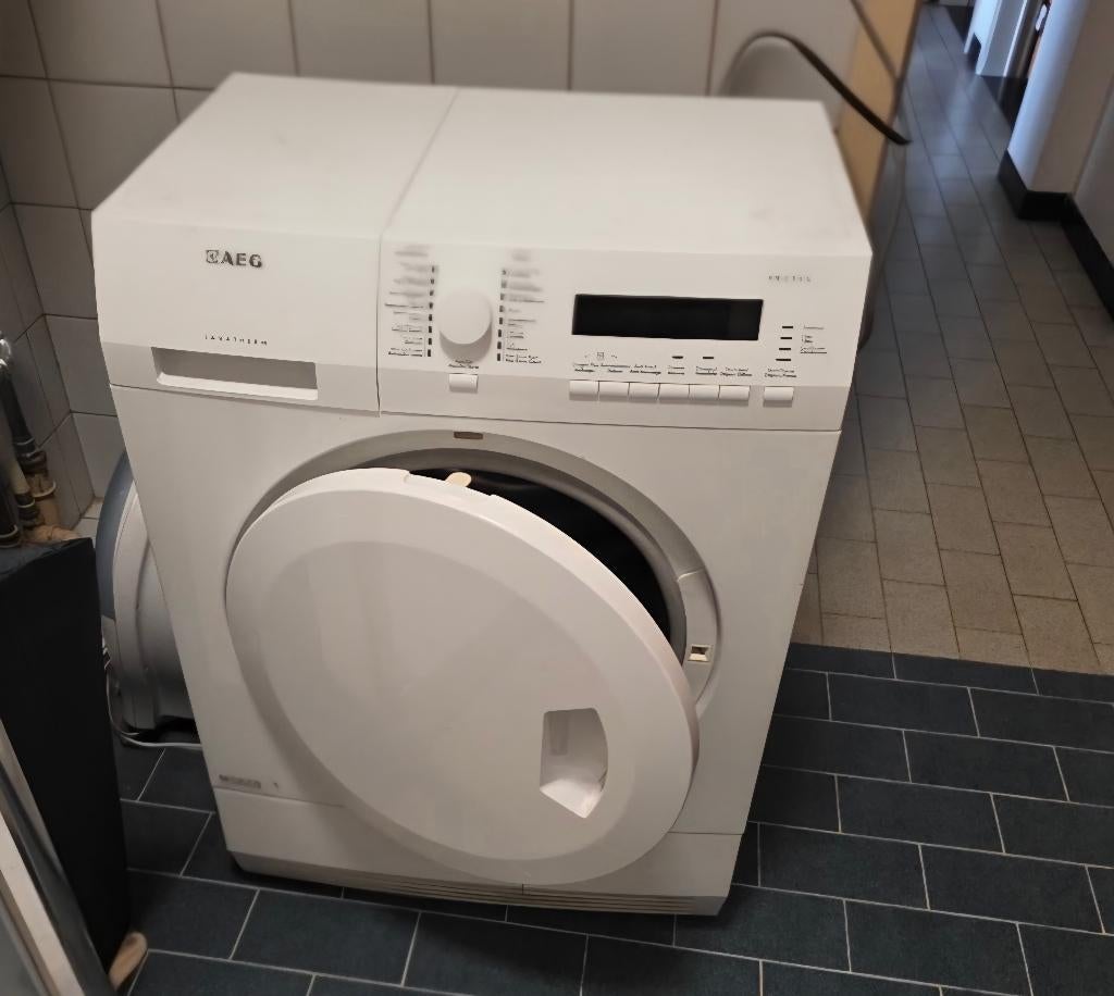 Sèche linge AEG, Electroménager, Programme laine, Chargeur frontal, Enlèvement, Utilisé