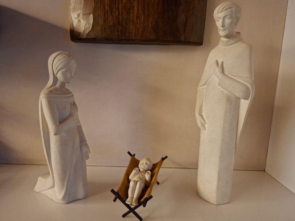 vintage kerststalbeelden, Divers, Noël, Enlèvement, Utilisé
