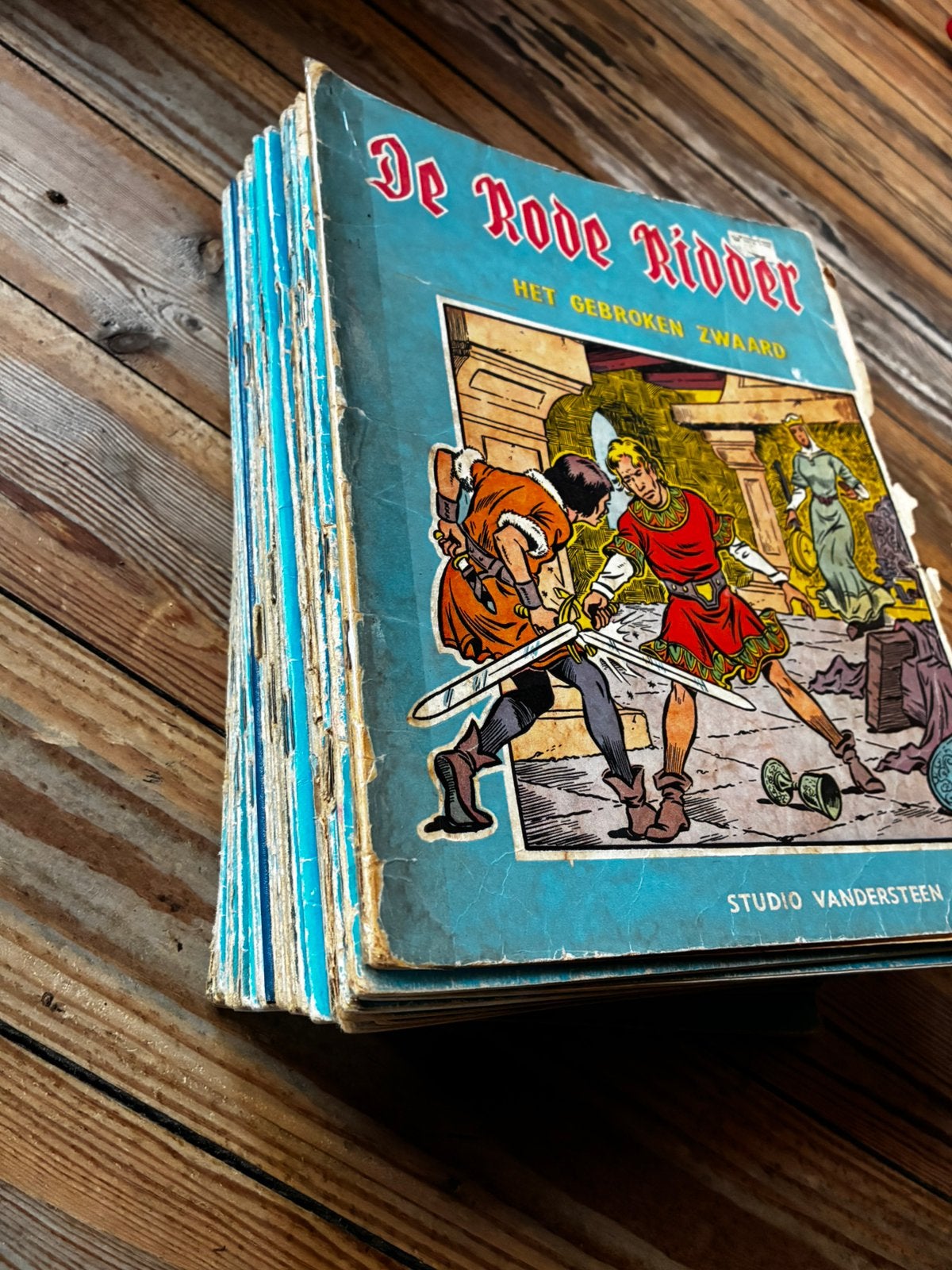 30 tal strips de rode ridder, Boeken, Ophalen, Gelezen