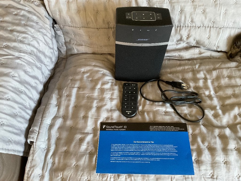 Böse SoundTouch 10, Audio, Tv en Foto, Luidsprekerboxen, Afstandsbediening, Ophalen of Verzenden, Gebruikt