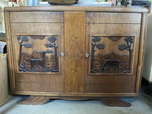 Art deco dressoir/buffetkast, Ophalen