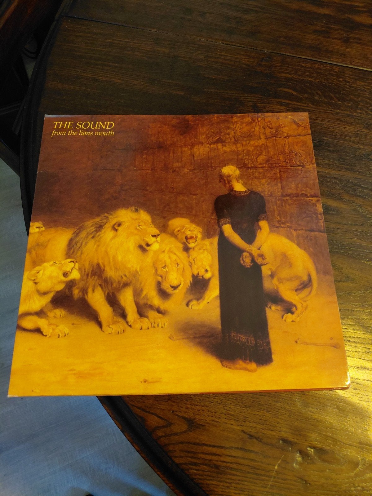 The sound. from the lions mouth lp 1981, Cd's en Dvd's, Vinyl | Rock, LP, Gebruikt, Ophalen of Verzenden, 12 inch
