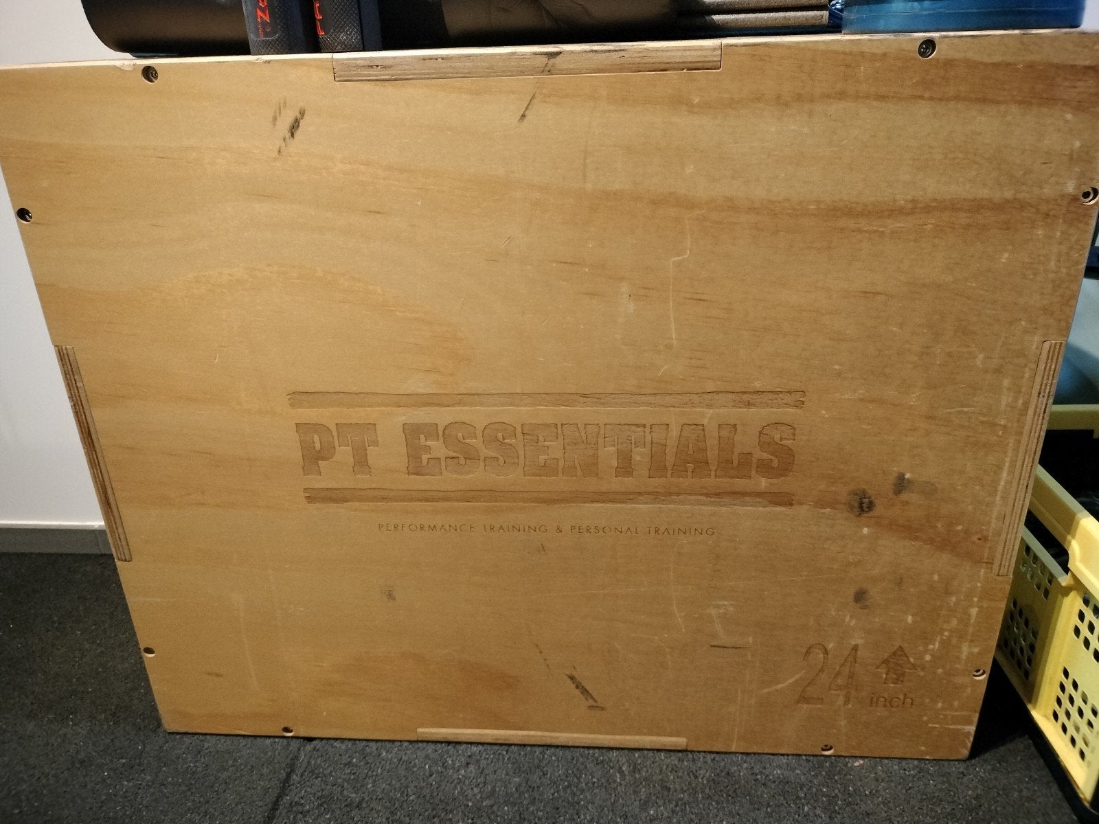 Houten plyo box PT essentials, Ophalen