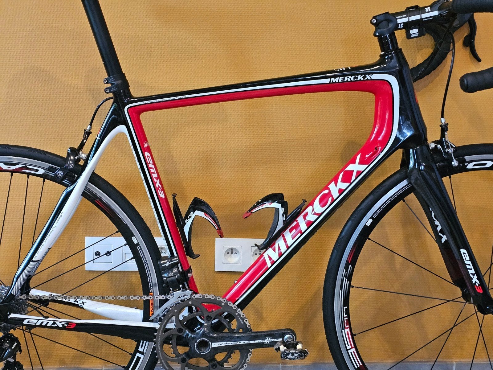 Merckx EMX-3 Carbon |Campagnolo Athena 11 EPS/56cm | Nieuwst, Fietsen en Brommers, Ophalen, Carbon