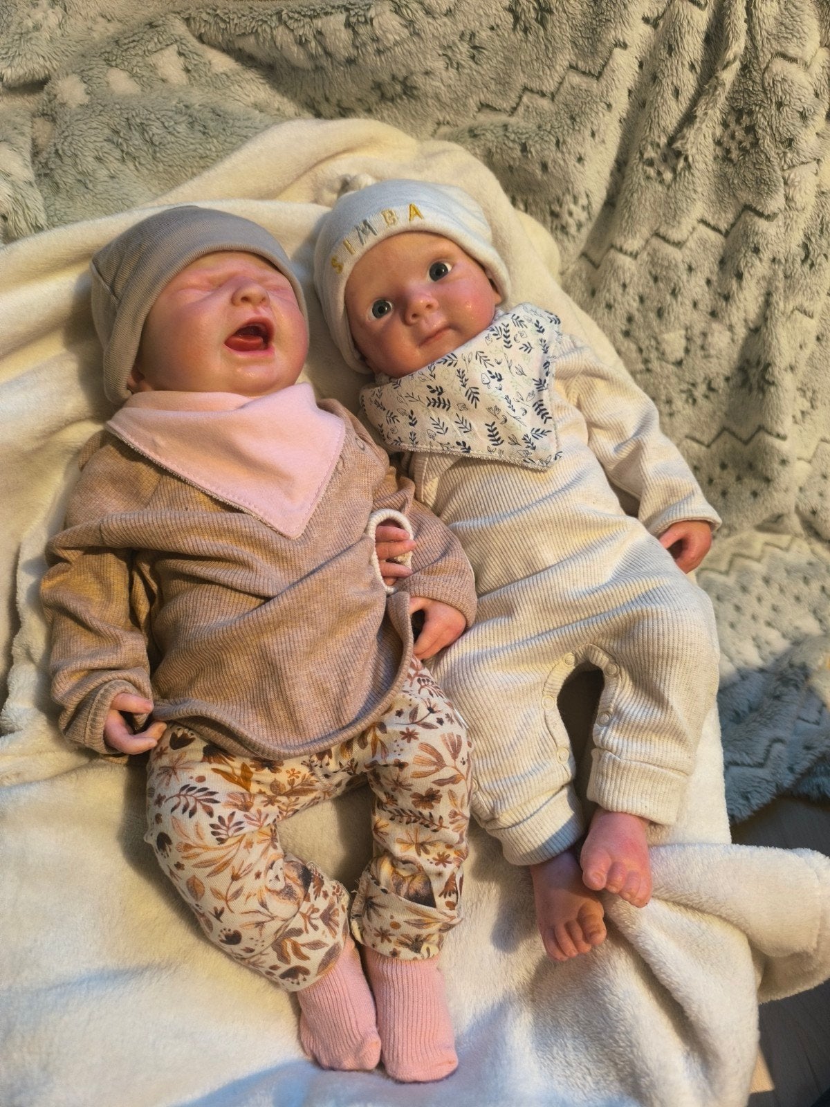 2 full body silicone baby poppen, Ophalen of Verzenden