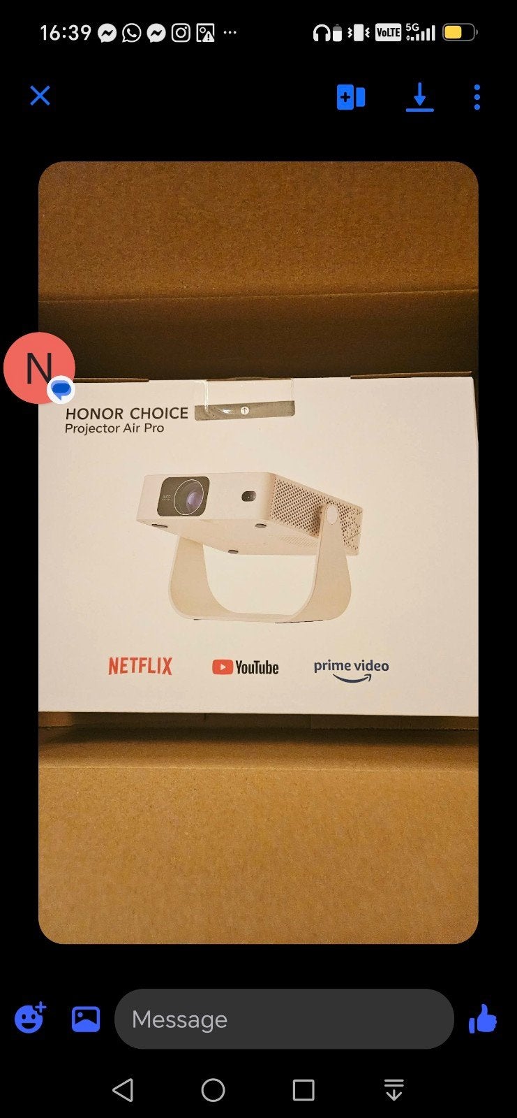 Projecteur Honor Choice Air Pro, Enlèvement, Neuf
