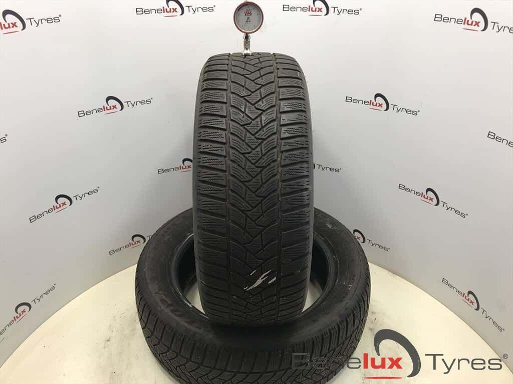 winter 205/55R16 91H Dunlop Sport 5 205/55 R16 205/55/16, Auto-onderdelen, Banden en Velgen, Ophalen, Gebruikt, -, Band(en)