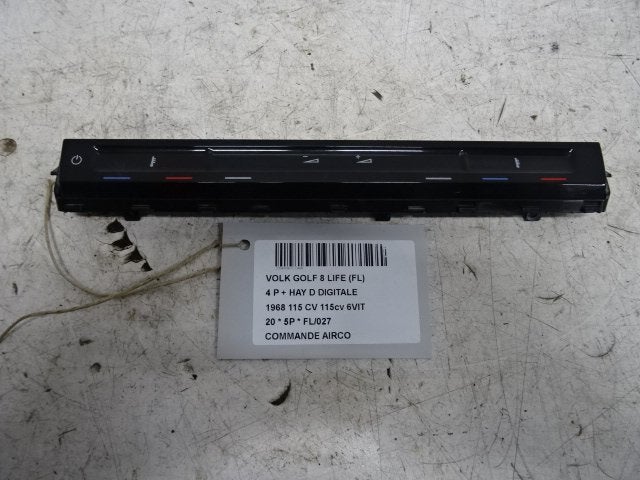 BEDIENINGSPANEEL AIRCO Volkswagen Golf VIII (CD1), Gebruikt, Volkswagen, Volkswagen AG, Kundenbetreuung@volkswagen.de