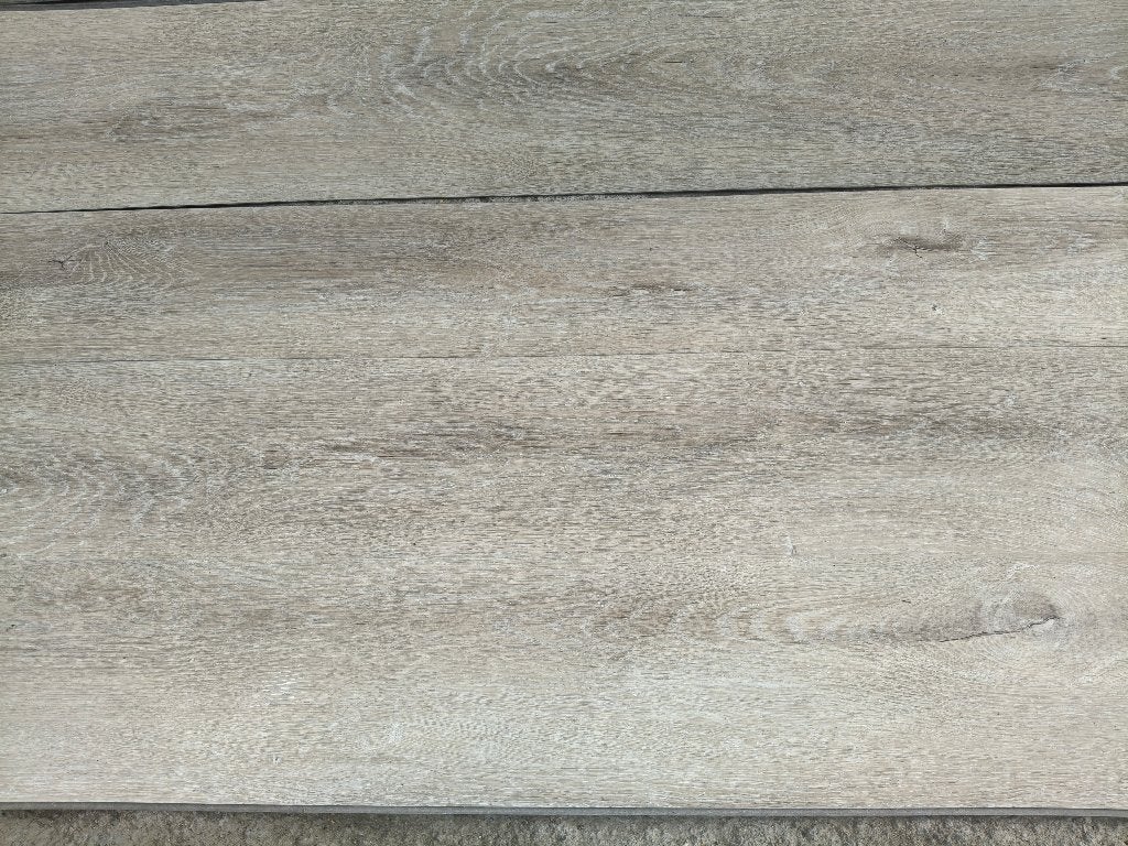 Gerecycleerd PVC-parket, geïntegreerde onderlaag, Ophalen, Gebruikt, Beige, Vinyl
