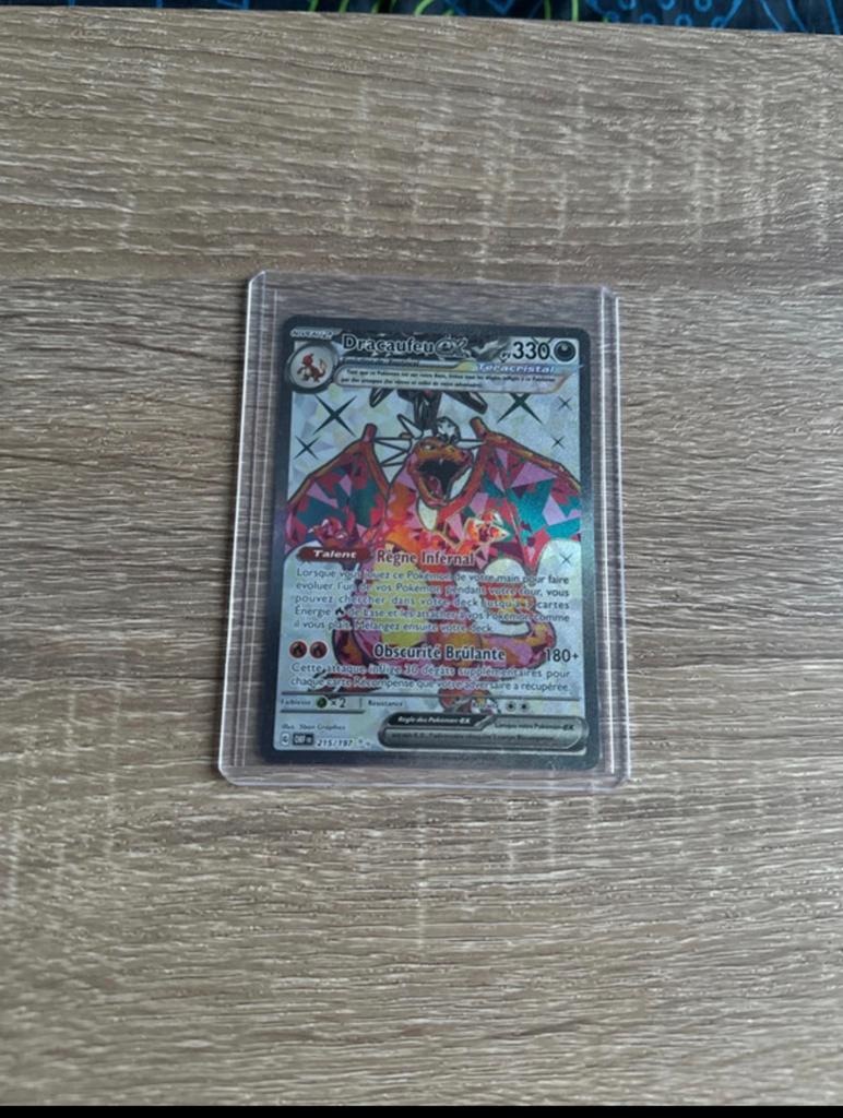 Dracaufeu ex Téracristal 215/197, Boeken, Sprookjes en Fabels, Ophalen, Zo goed als nieuw