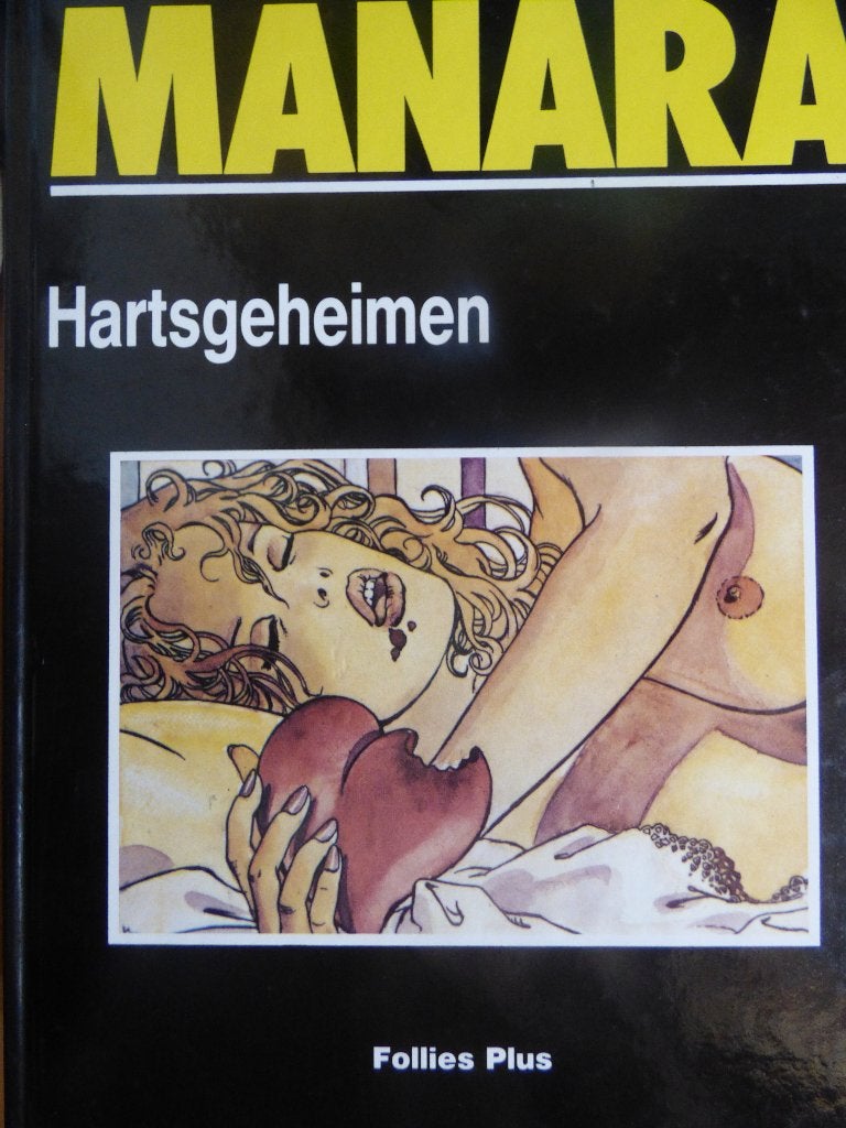 hartsgeheimen ,    milo manara ,    hardcover, Ophalen of Verzenden