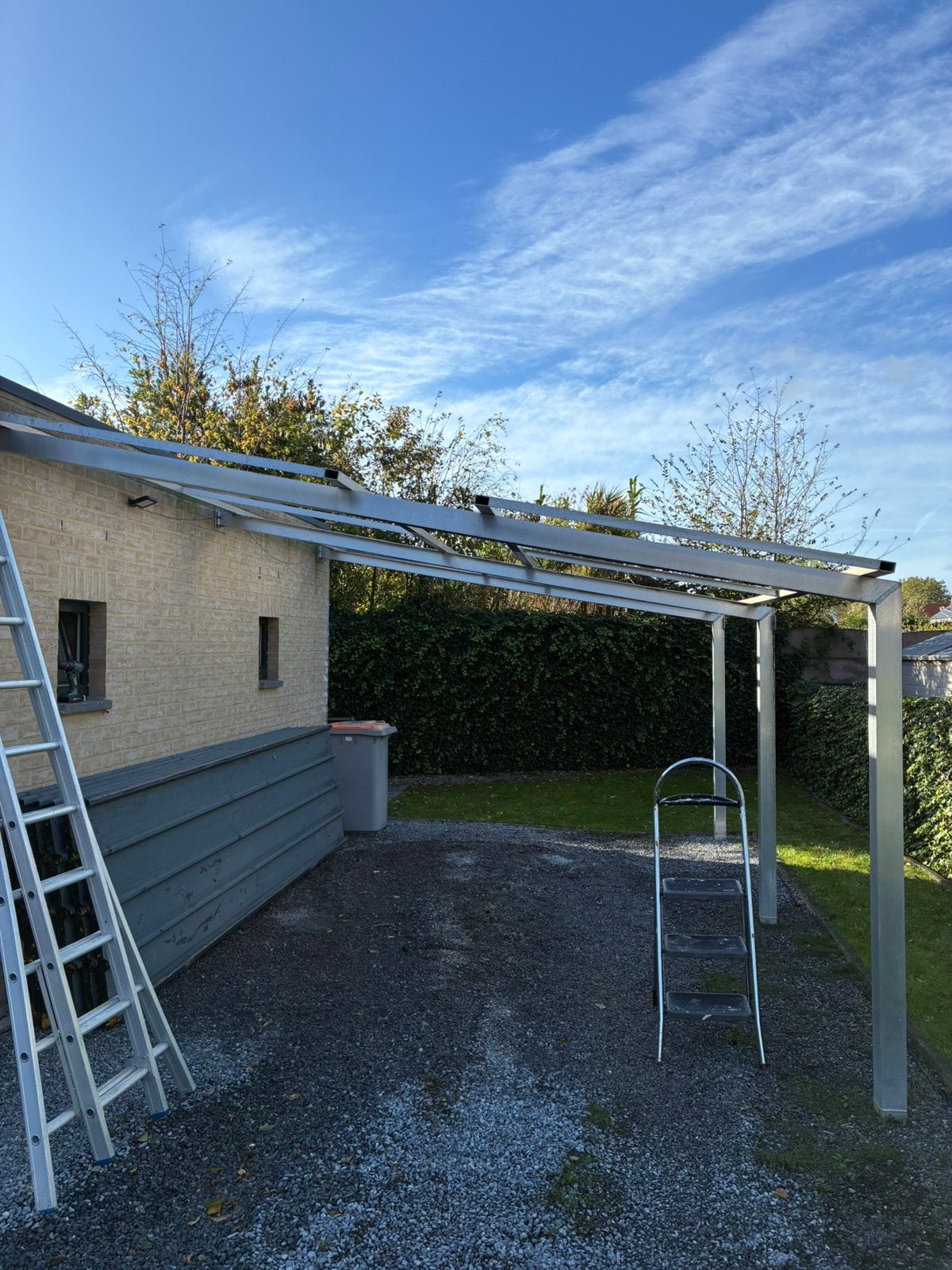 Construction en aluminium, Jardin & Terrasse, Enlèvement, Utilisé, Carport