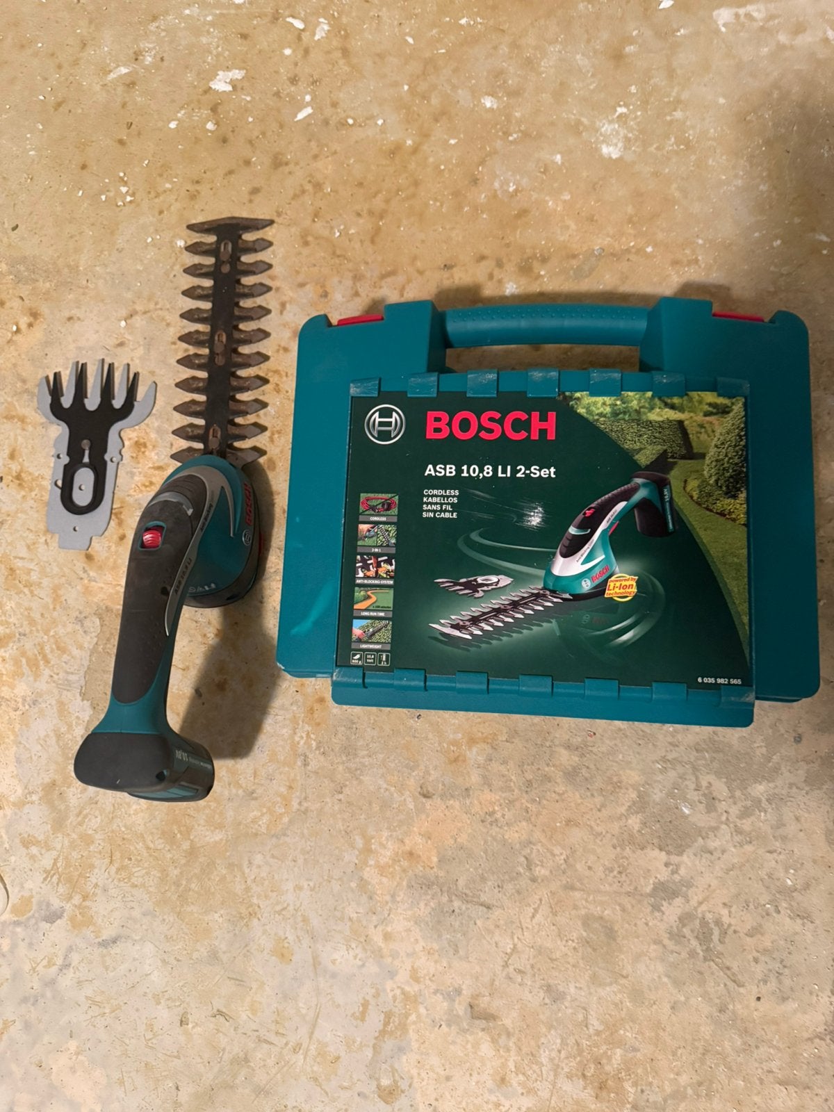 BOSCH ACCU buxus schaar, Enlèvement, Comme neuf, Batterie