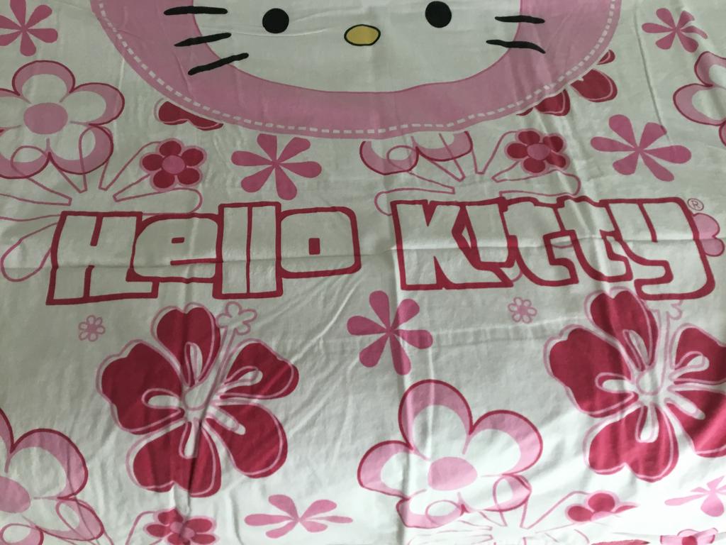 Housse de couette Hello Kitty,, Enlèvement, Comme neuf, Housse de couette
