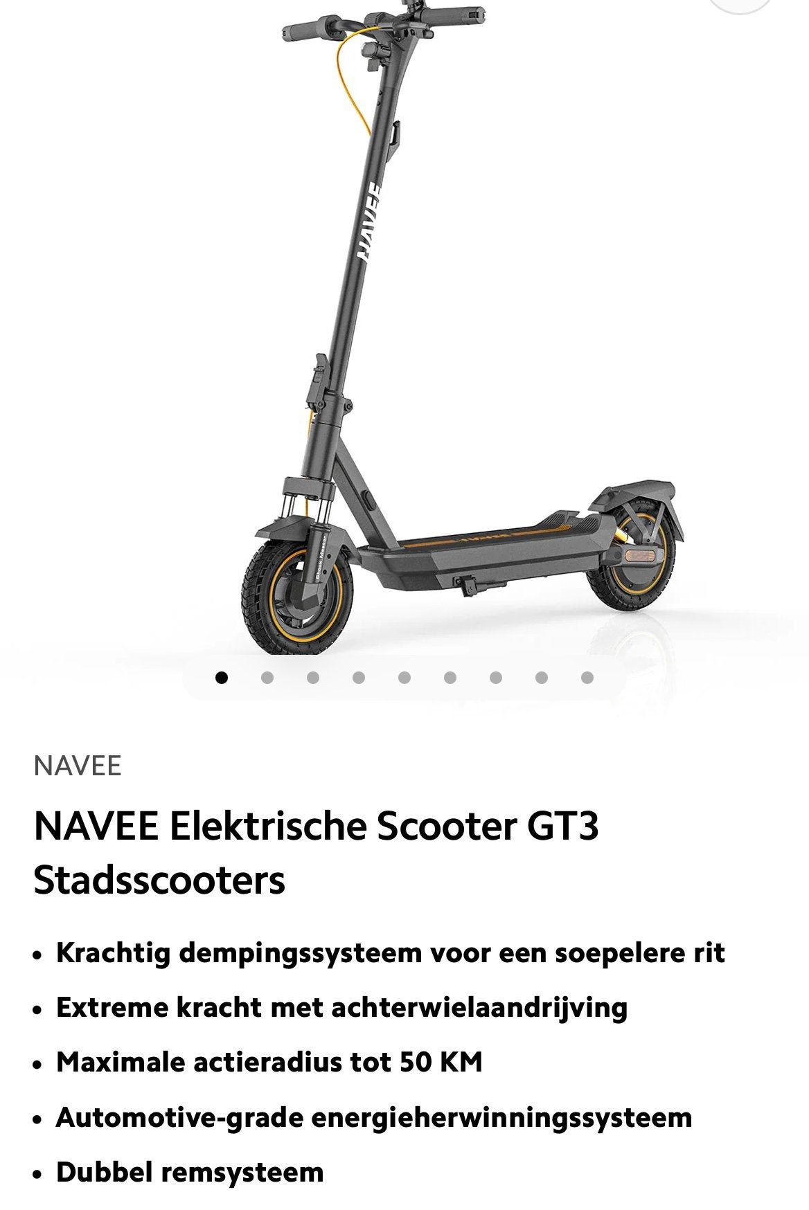 Elektrische step, Fietsen en Brommers, Ophalen, Zo goed als nieuw