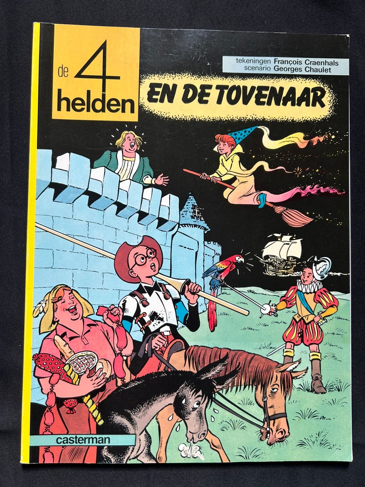 De 4 helden, Ophalen of Verzenden, Zo goed als nieuw