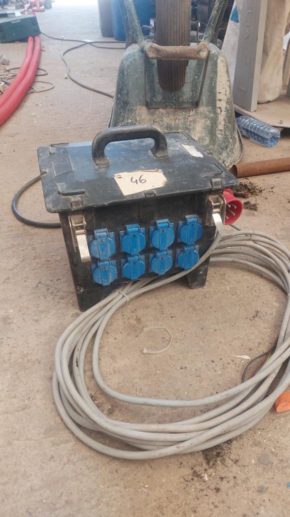 Coffret électrique de chantier, Ophalen, Gebruikt, Overige typen, Jemeppe-sur-Sambre