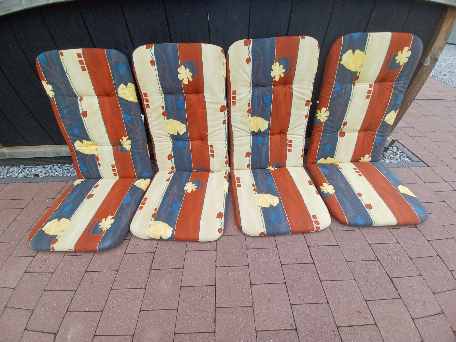 Tuinkussens met hoge rugleuning, eerst info lezen, Tuin en Terras, Tuinmeubel-accessoires, Ophalen