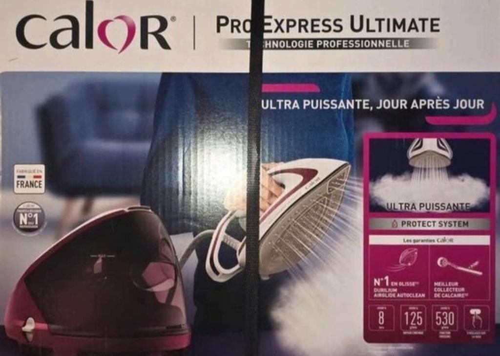 Central vapeur Calor Pro Express Ultimate - Neuf - Emballer, Electroménager