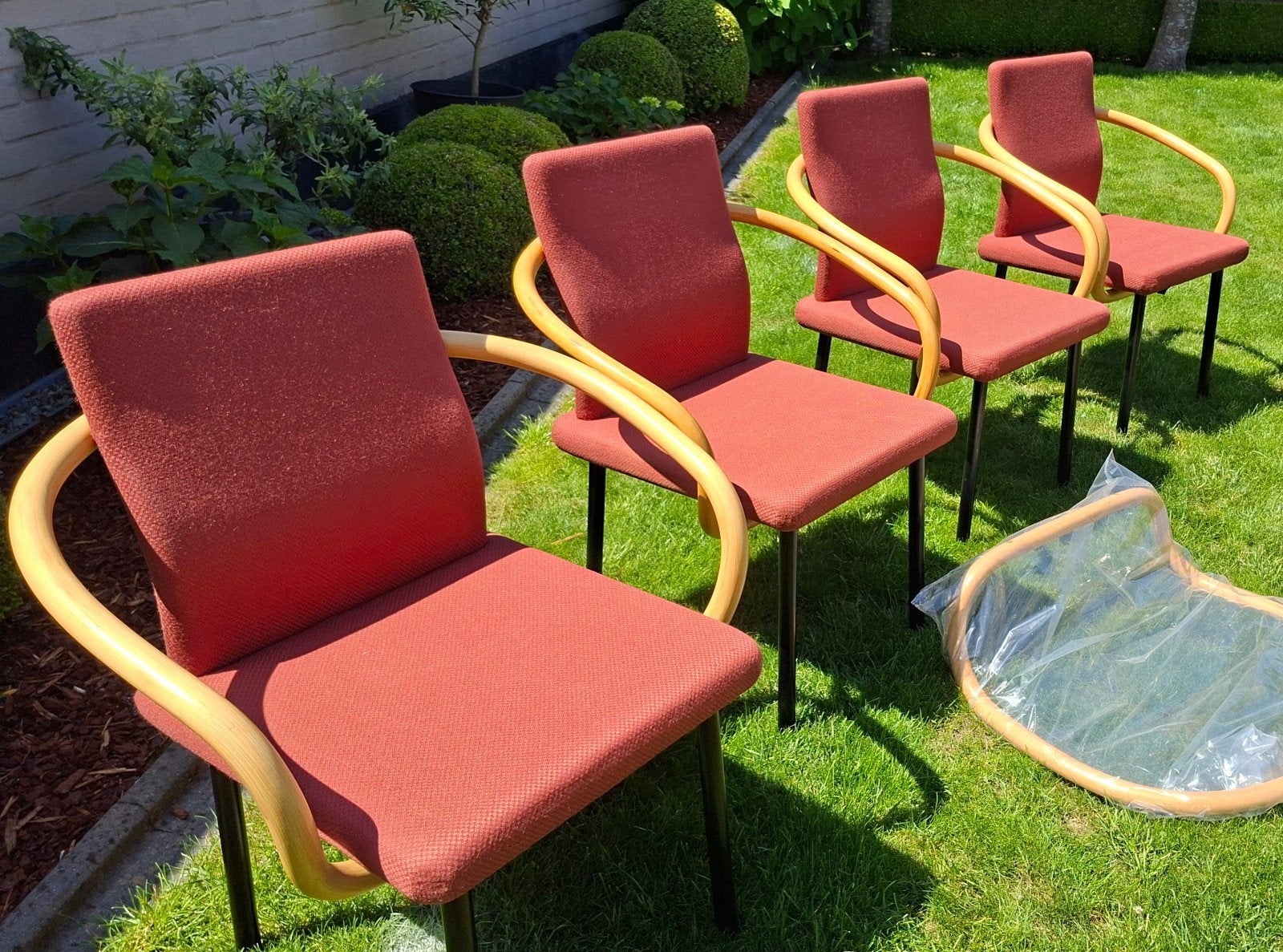 4 chaises Mandarin | Knoll International, Maison & Meubles, Chaises, Quatre, Enlèvement