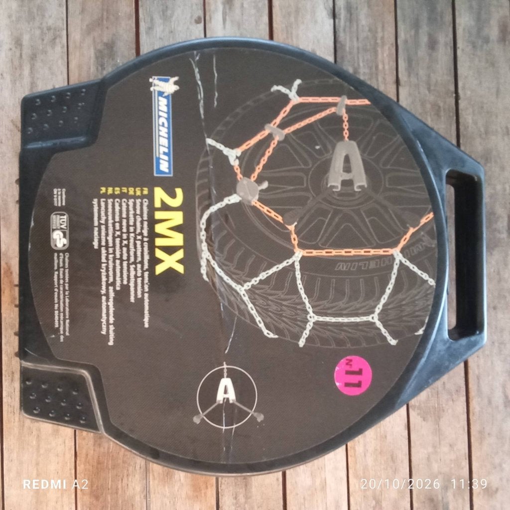 Chaînes neige MICHELIN 2MX N11 – NEUVES / Jamais utilisées, Enlèvement, Neuf