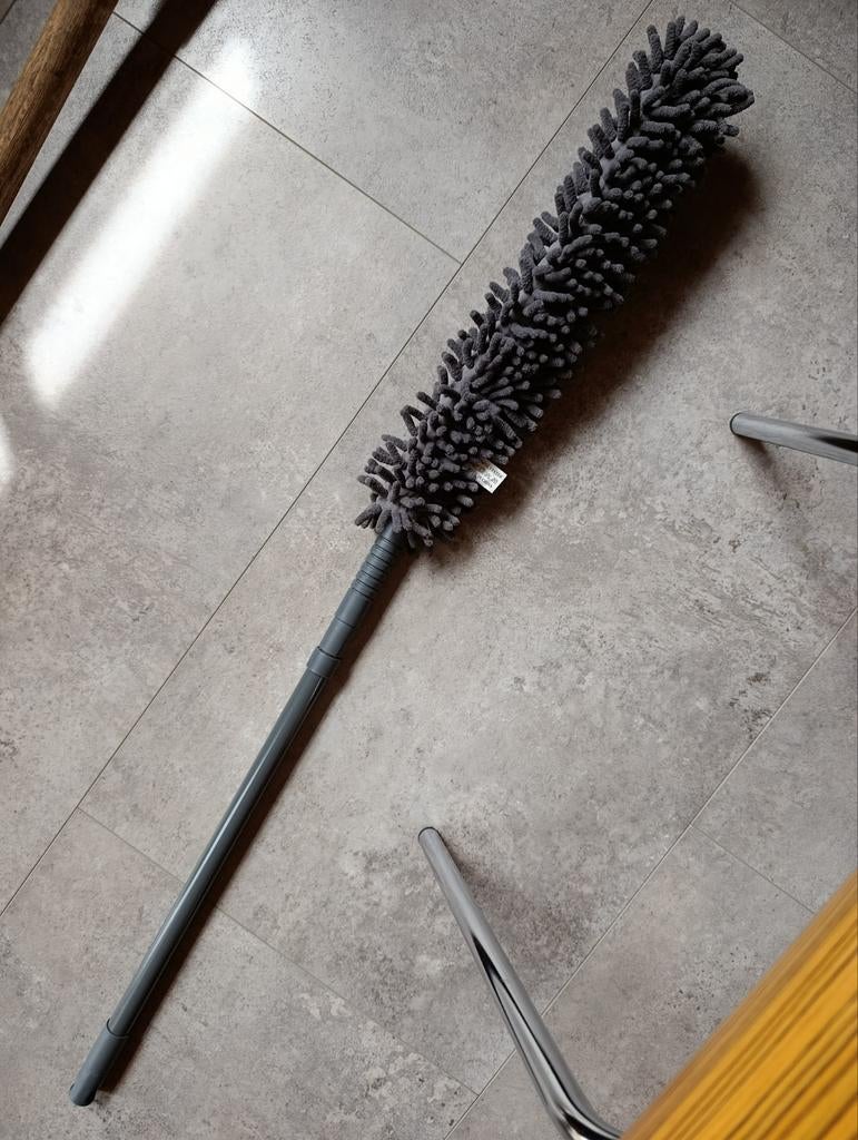 Brosse à poussière avec manches extensible, Ophalen