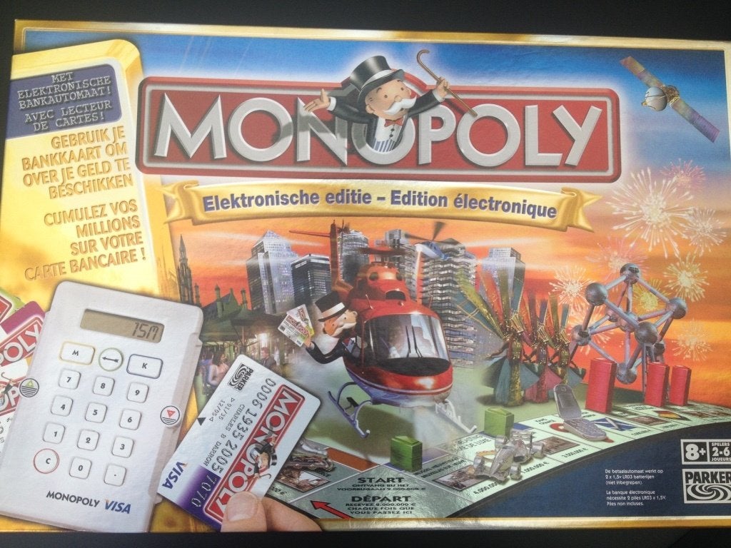 Monopoly: elektronisch bankieren, Ophalen, Gebruikt