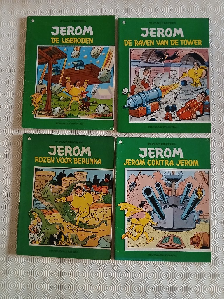 Jerom Groene reeks herdruk, Plusieurs BD, Willy vandersteen, Enlèvement ou Envoi, Utilisé