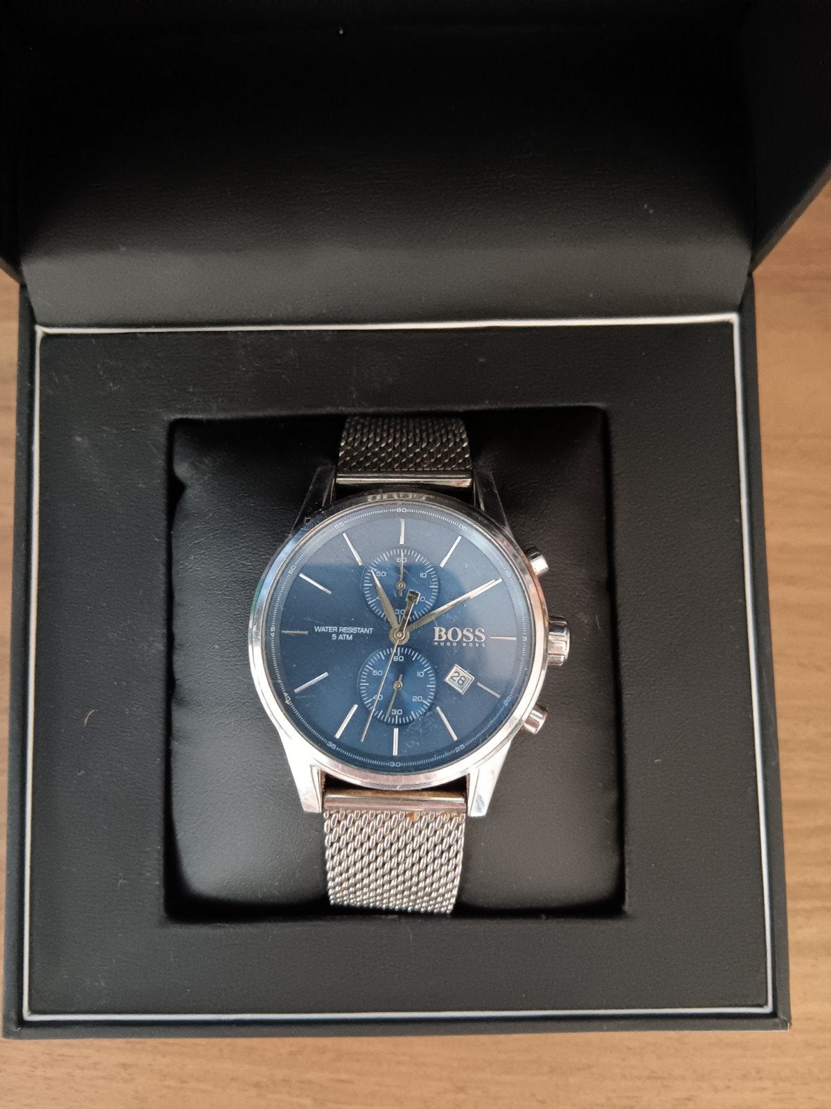 Montre Hugo Boss - Fonctionne et en bon état, Montre-bracelet, Autres marques, Acier, Enlèvement