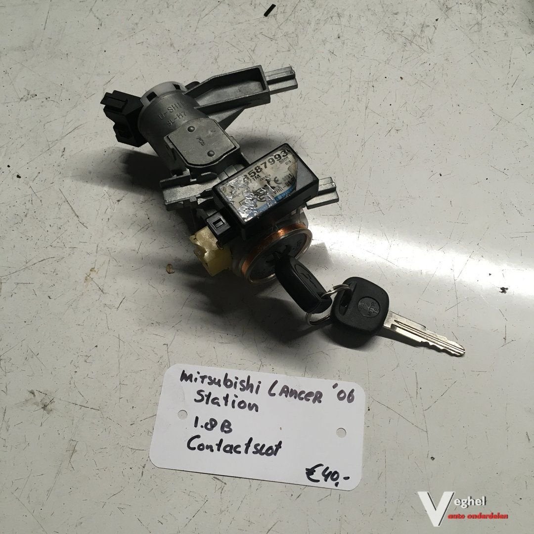 Mitsubishi Lancer 2006 Station 1.8 Benzine  Contactslot met, Gebruikt, -, -, Ophalen of Verzenden