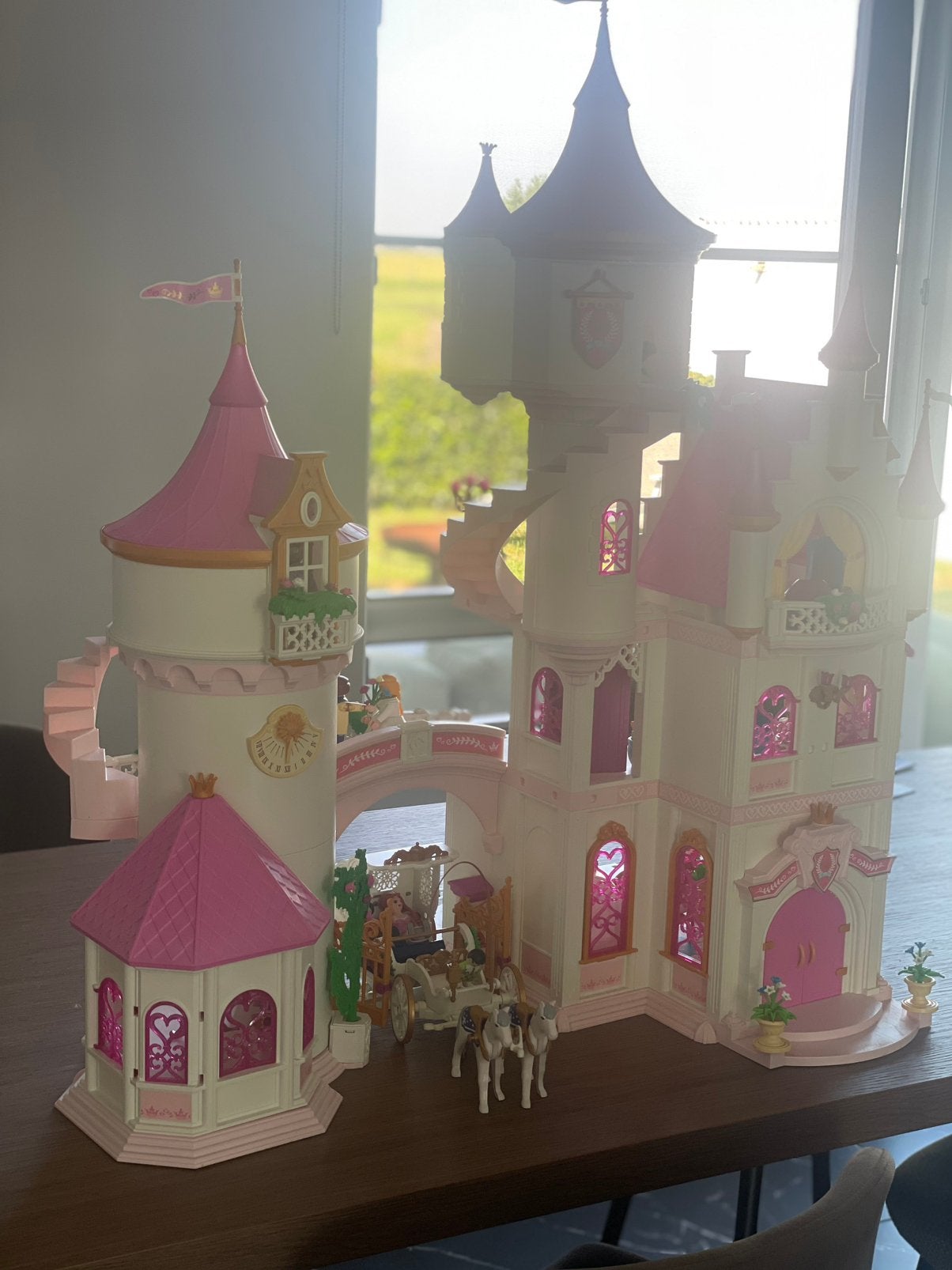 Playmobil prinsessenkasteel met toebehoren, Kinderen en Baby's, Speelgoed | Poppenhuizen, Ophalen, Zo goed als nieuw