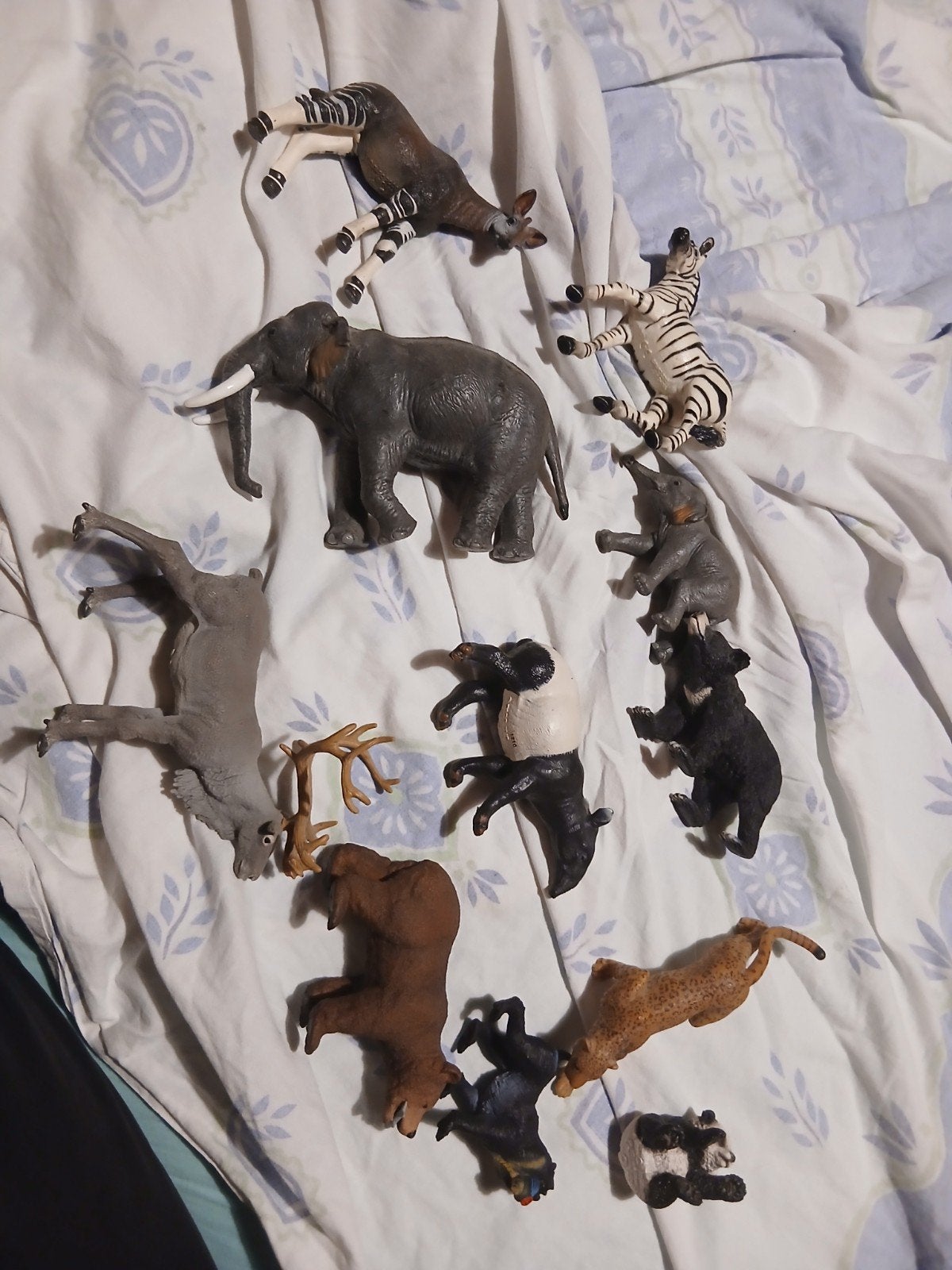 Schleich dieren lot, Ophalen of Verzenden, Zo goed als nieuw, Wild dier, Beeldje of Figuurtje