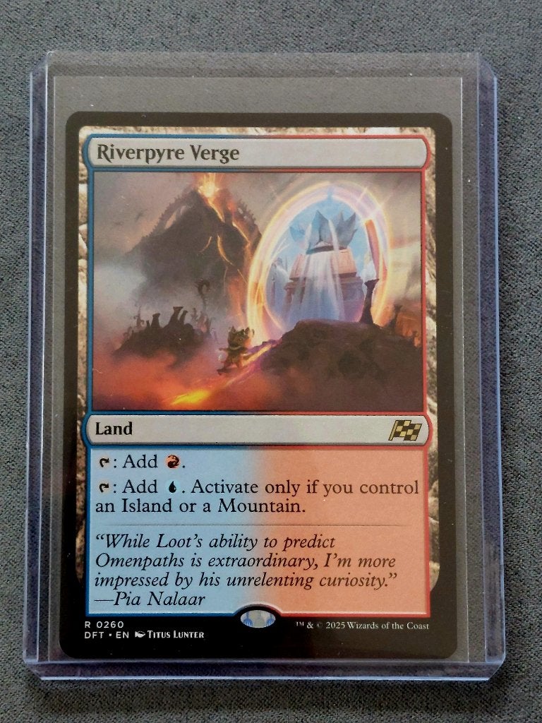 Magic The Gathering (MTG) Riverpyre Verge Aetherdrift, Hobby en Vrije tijd, Verzamelkaartspellen | Magic the Gathering, Ophalen of Verzenden
