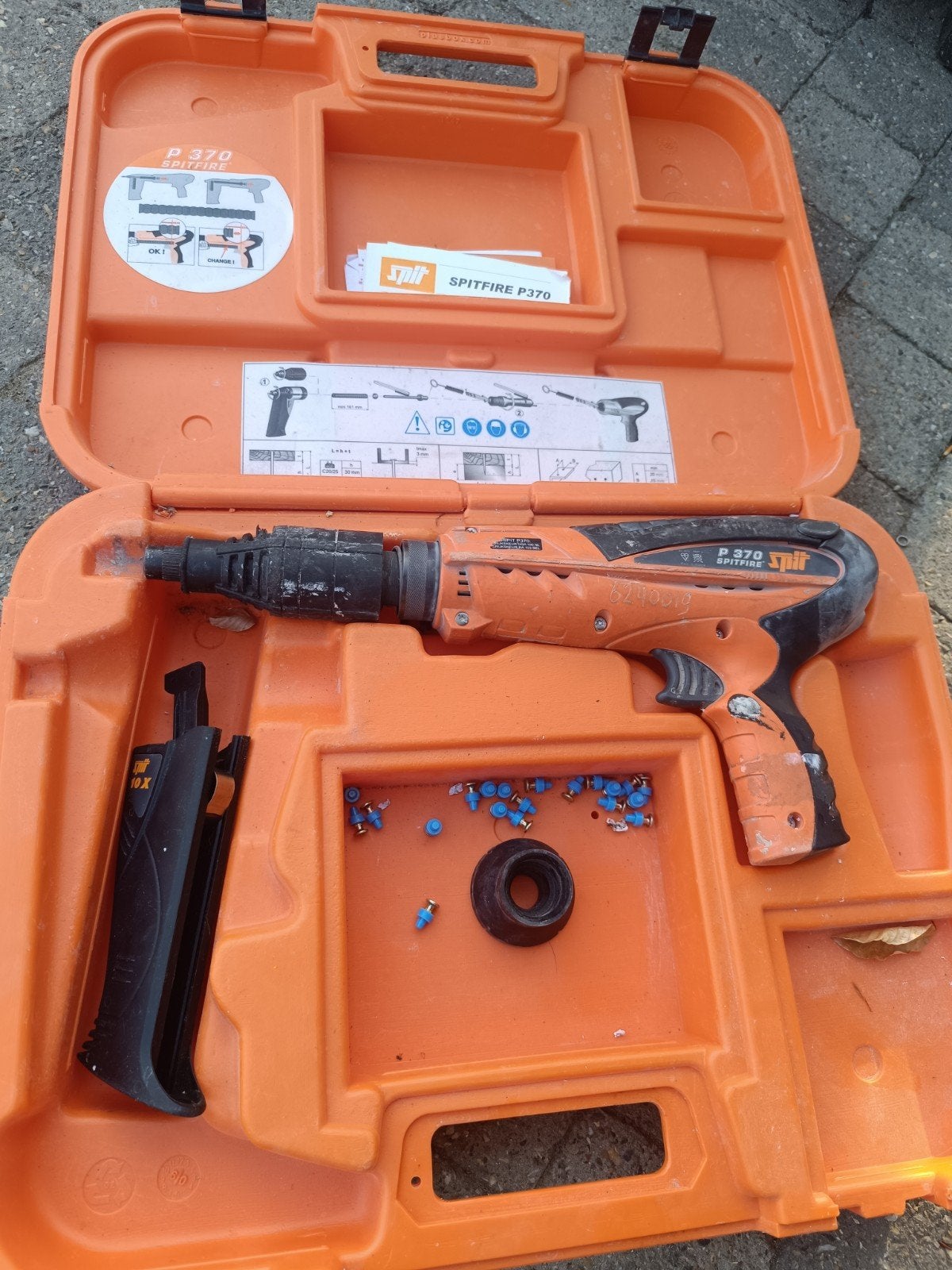 Spit kruitschiethamer p370, Bricolage & Construction, Enlèvement