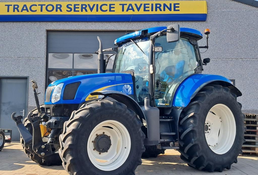 New Holland T6050 Elite, Zakelijke goederen, Landbouw | Tractoren, Gebruikt, 2500 tot 5000, 120 tot 160 Pk, Ophalen of Verzenden