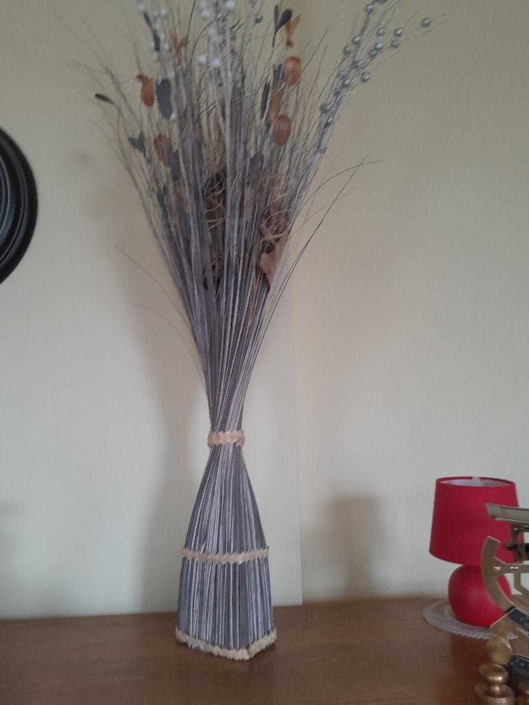 Bouquet de fleurs sèchées pour décoration hauteur 115cm, Enlèvement, Comme neuf