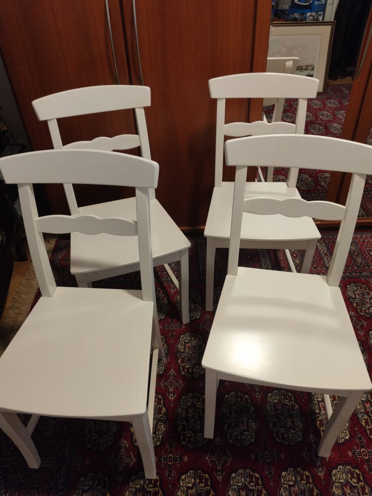 Set van 4 stoelen, Huis en Inrichting, Ophalen, Zo goed als nieuw