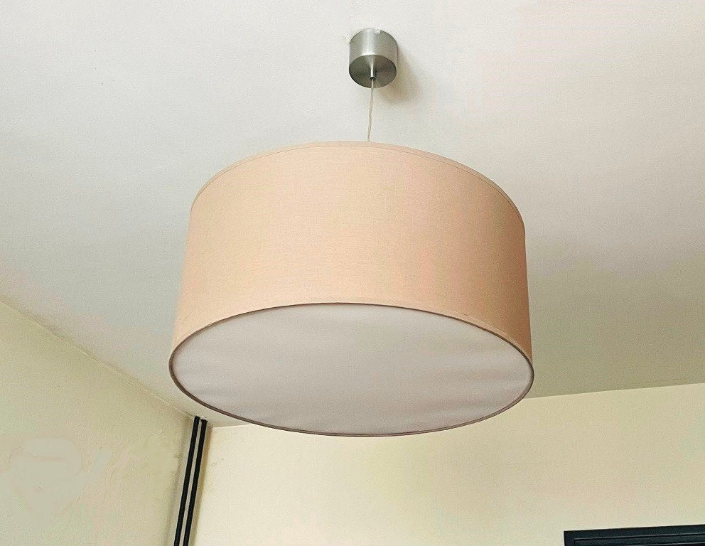 Suspension abat-jour 60 cm # Kap hanglamp, Enlèvement ou Envoi, Métal, Modern, E27 (grand)