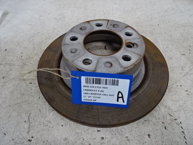 FREIN DISQUE ARRIÈRE BMW 2 serie (F23) (01-2014/06-2021), Utilisé, BMW