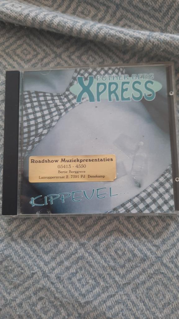PUTHER BERG XPRESS Kippenvel, Cd's en Dvd's, Cd's | Nederlandstalig, Ophalen of Verzenden, Zo goed als nieuw, Streekmuziek